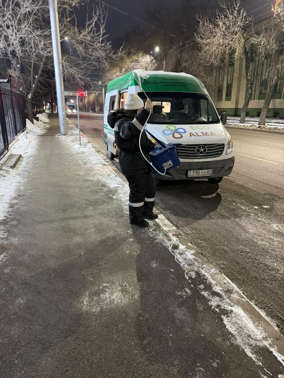 В Алматы продолжается акция «Алматы – чистый воздух».