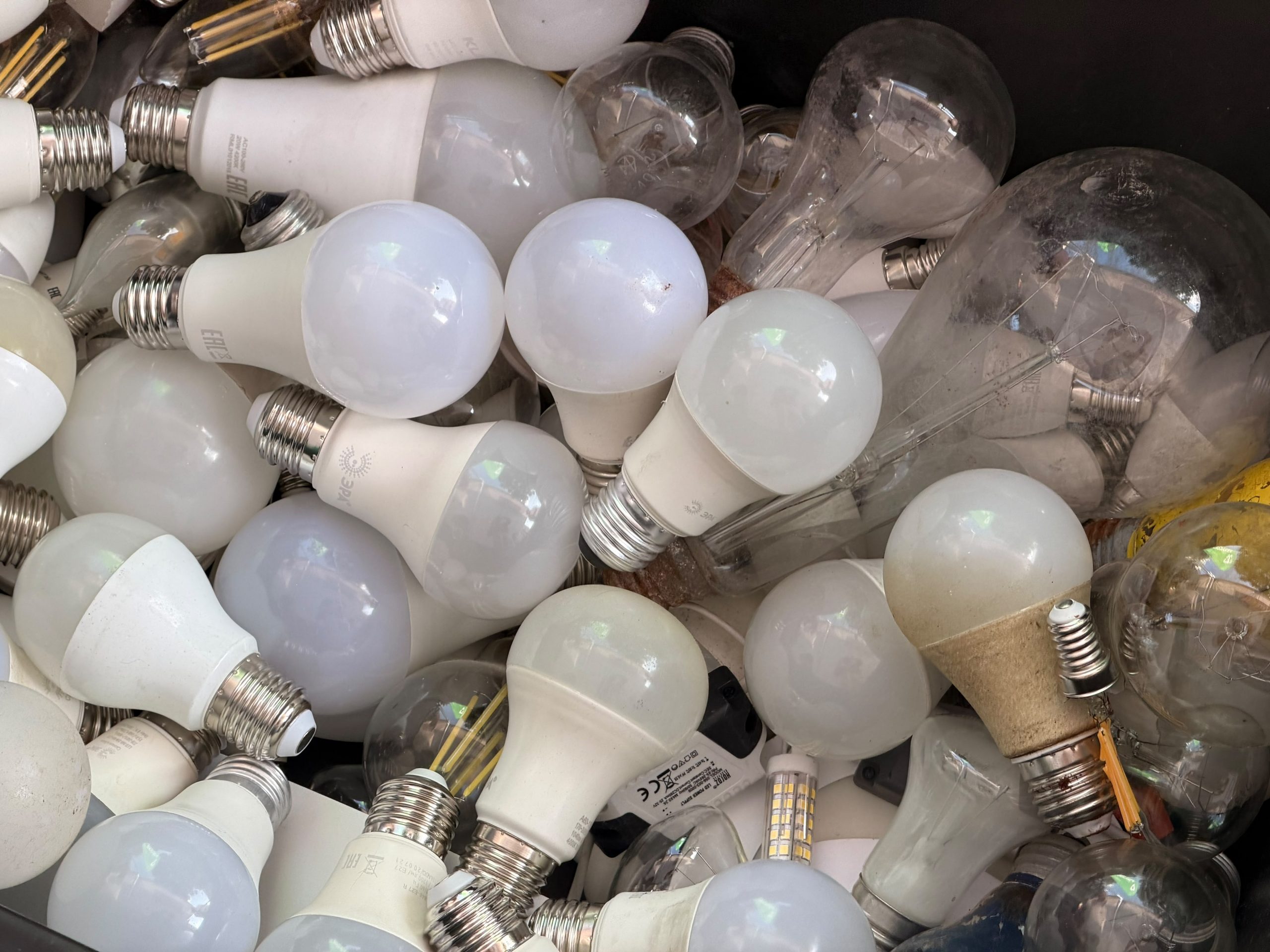 Алматыда Recycle Бірге акциясы аясында 430 сынапты шам жиналды